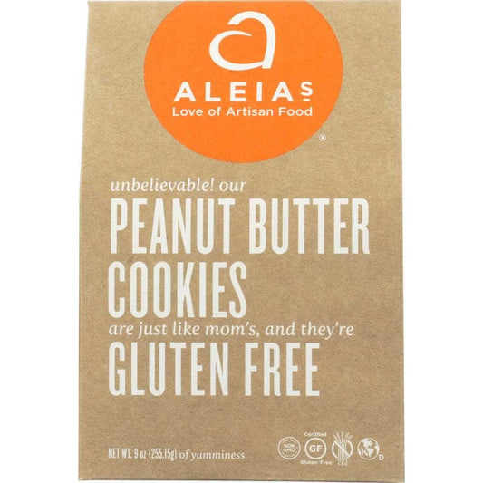 Aleias Aleias Peanut Butter Cookies Gluten Free, 9 oz