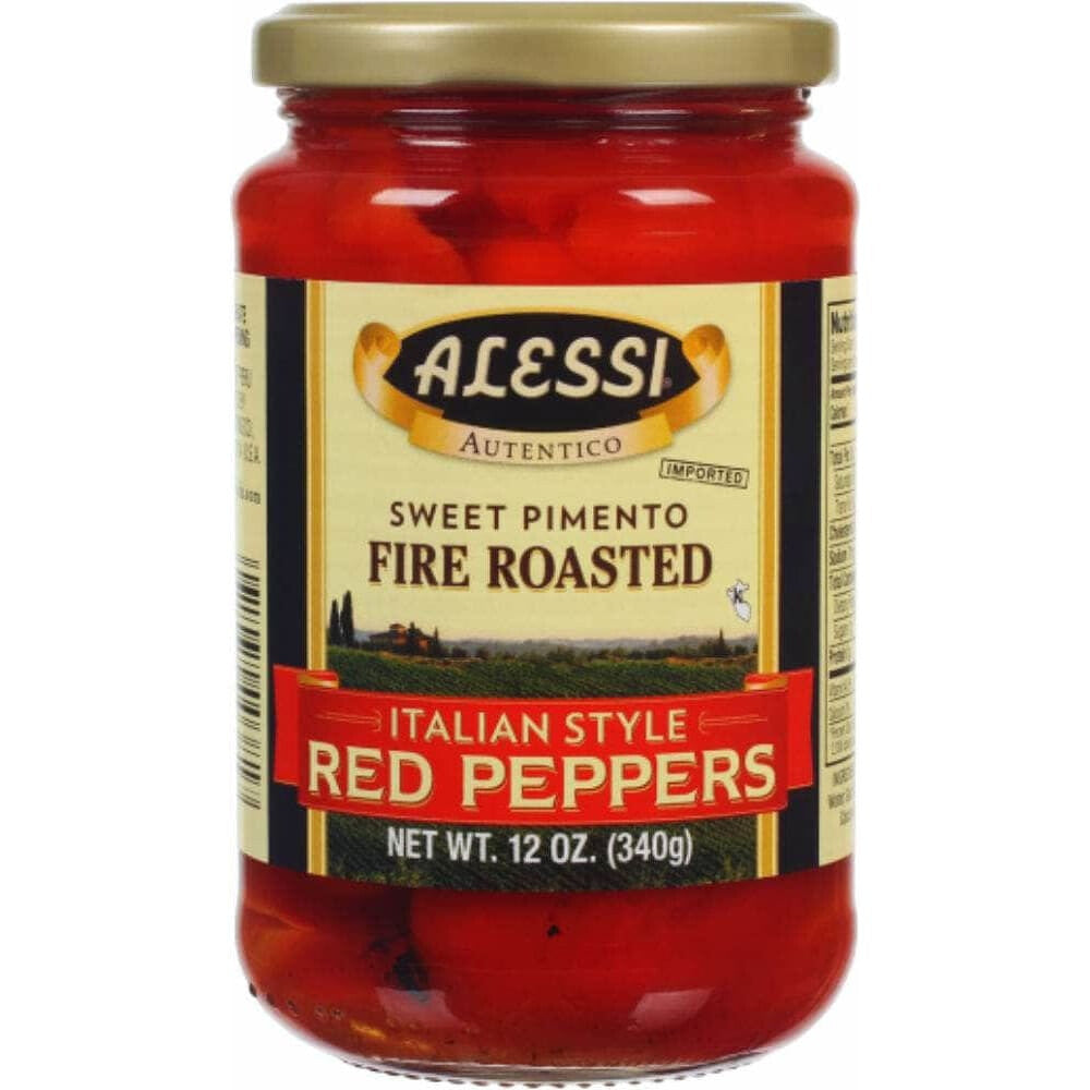 Alessi Alessi Italian Style Fire Roasted Red Peppers, 12 oz