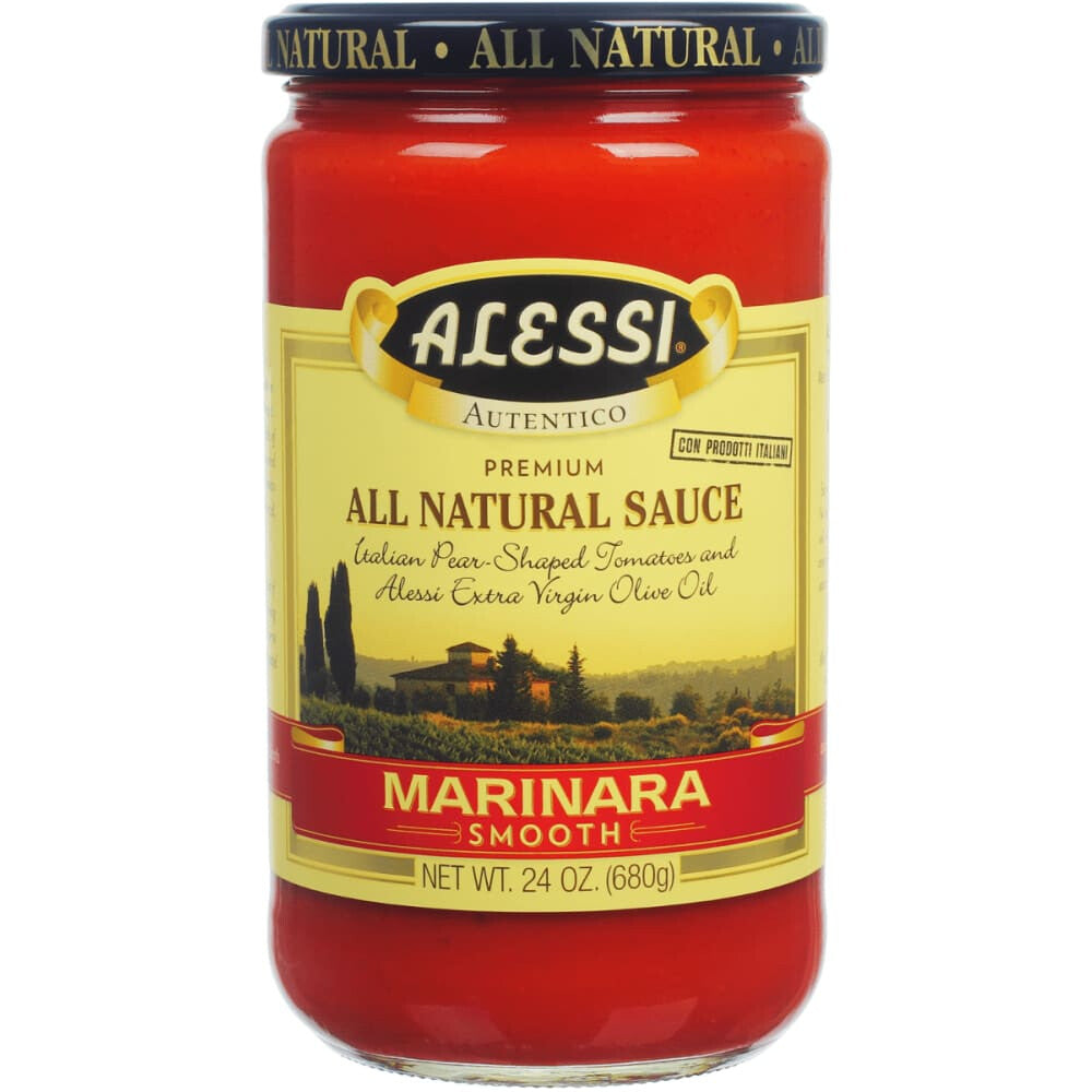 Alessi Alessi Marinara Pasta Sauce Smooth Style, 24 oz