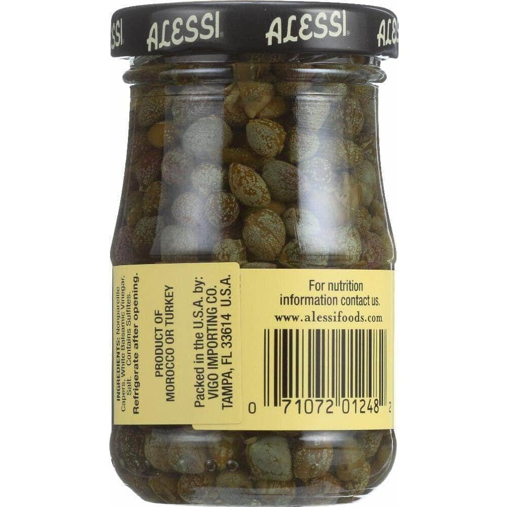 Alessi Alessi Nonpareille Capers in White Balsamic Vinegar, 3.5 Oz