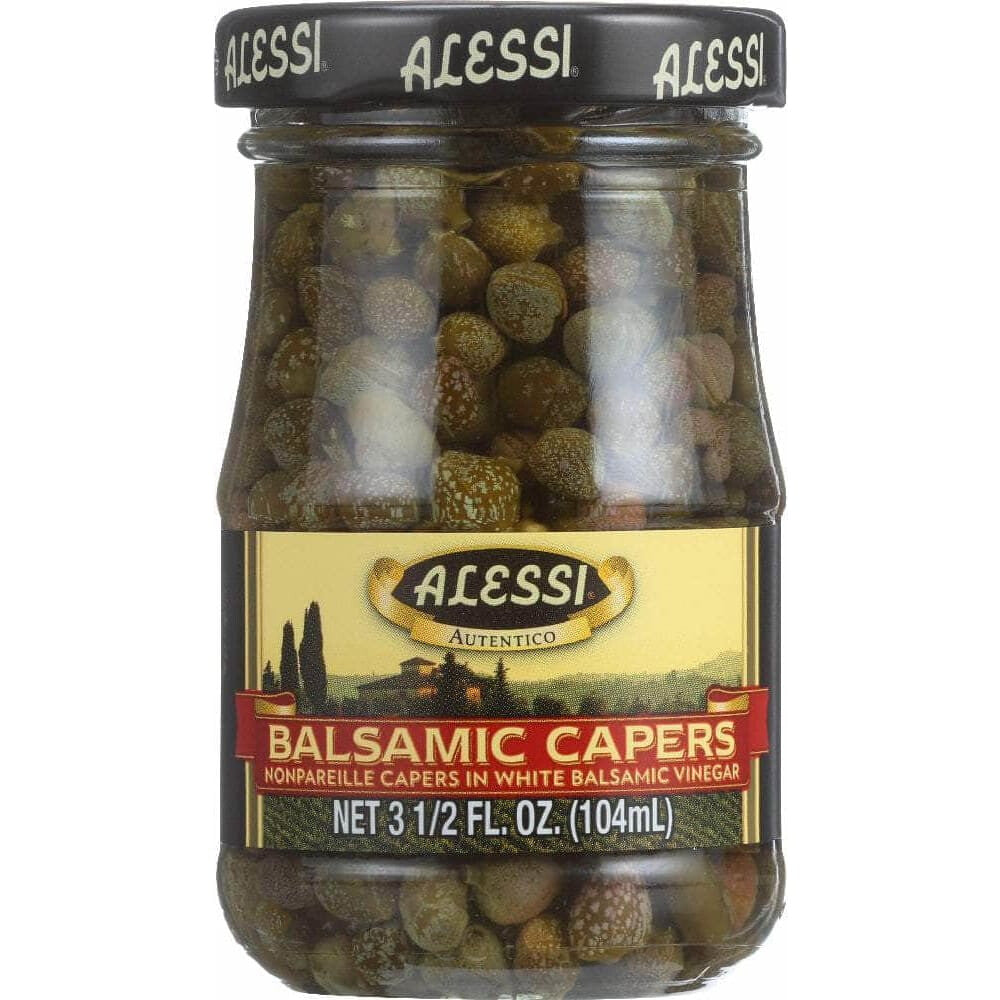 Alessi Alessi Nonpareille Capers in White Balsamic Vinegar, 3.5 Oz