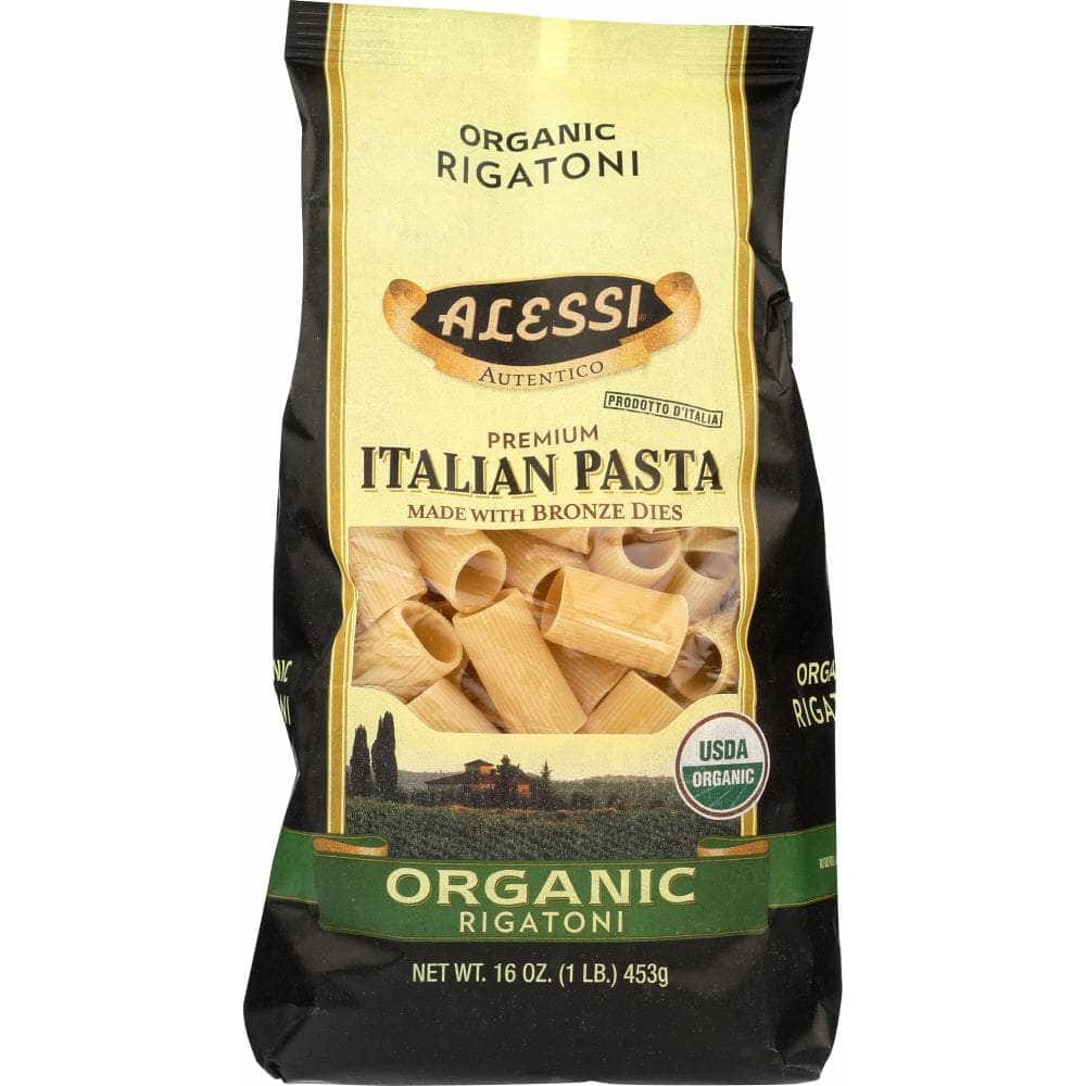 Alessi Alessi Rigatoni Italian Pasta Organic, 16 oz