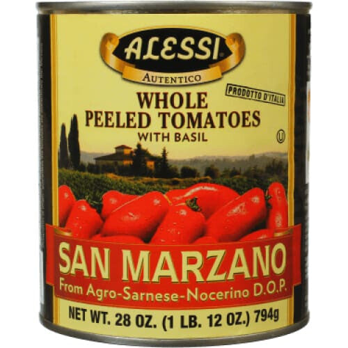 Alessi Alessi San Marzano Tomato Peeled, 28 oz