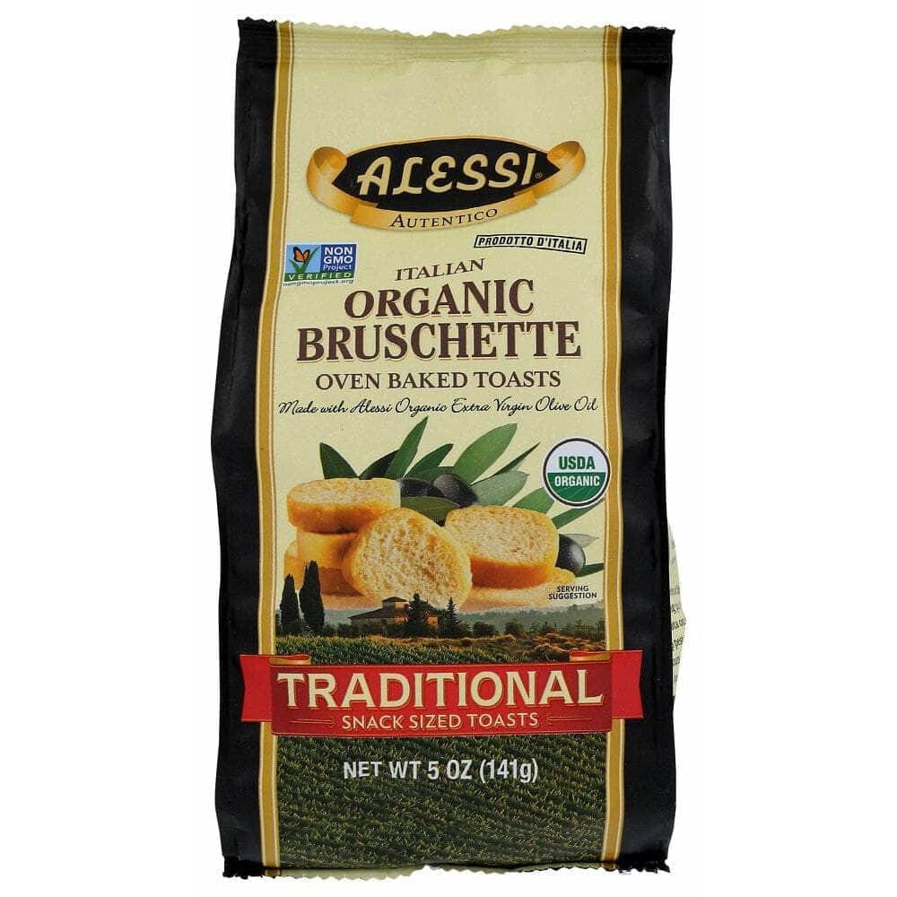 Alessi Alessi Traditional Italian Organic Bruschette, 5 oz