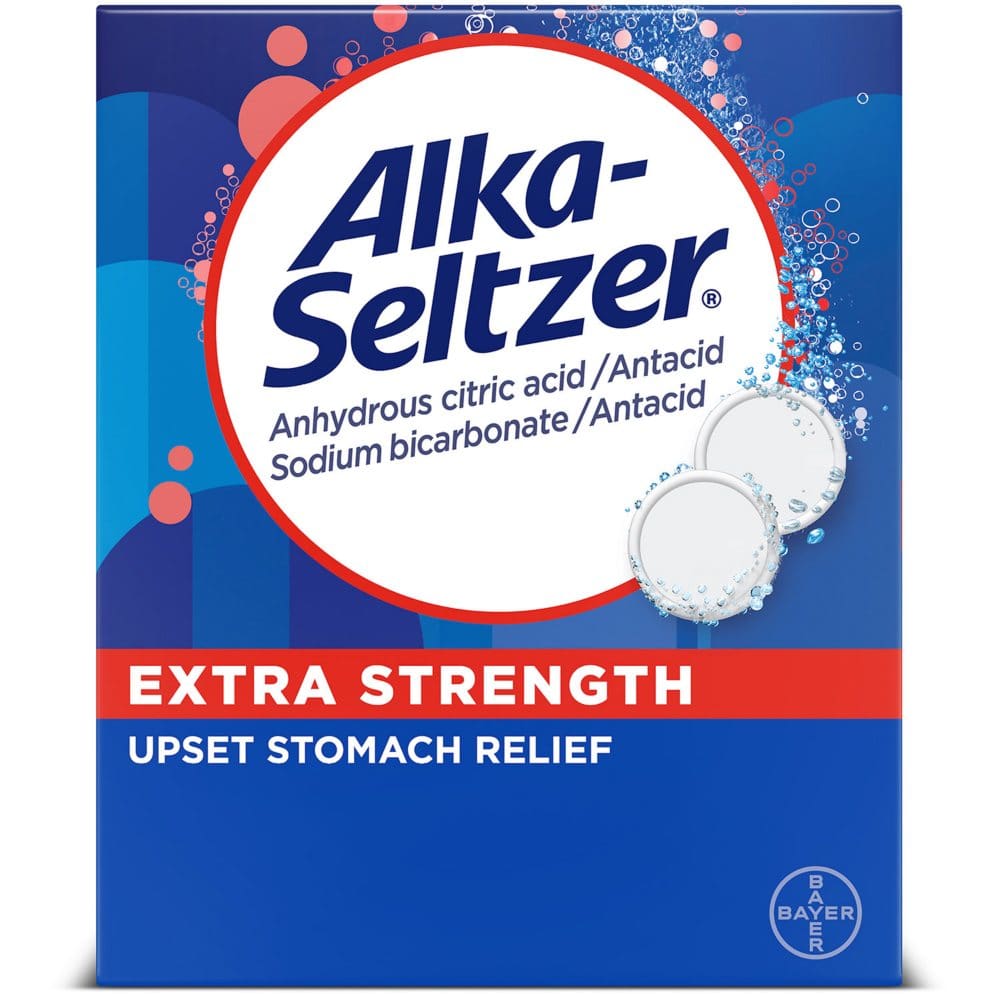 Alka-Seltzer Effervescent Extra Strength Heartburn Medicine Tablets (72 ct.) - New Health & Wellness - ShelHealth