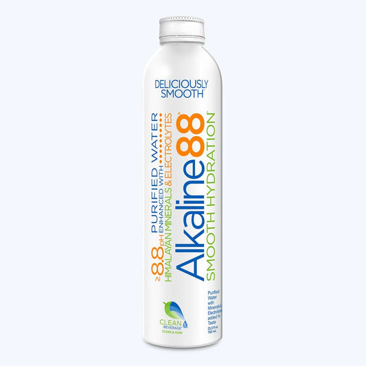 ALKALINE88: Aluminum Bottled Water 25.3 fo (Pack of 5) - Beverages > Water - ALKALINE88