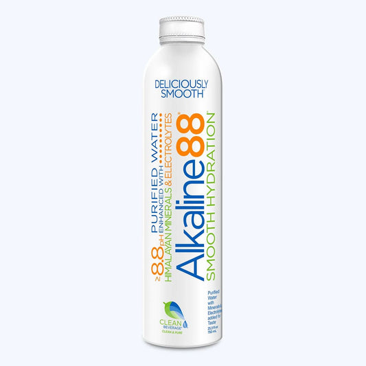 ALKALINE88: Aluminum Bottled Water 25.3 fo (Pack of 5) - Beverages > Water - ALKALINE88