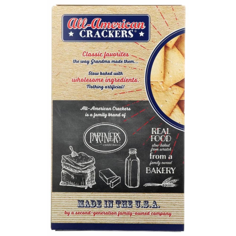 ALL AMERICAN Grocery > Snacks > Crackers ALL AMERICAN: Sweet Butter Crackers, 4 oz