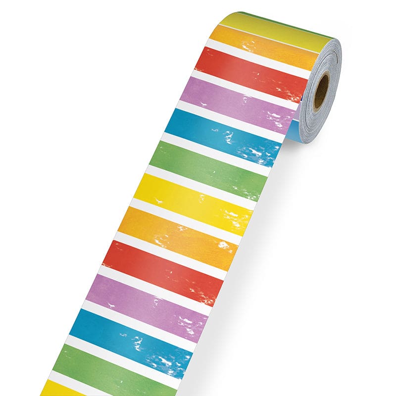 All Are Neighbors Stripes Border Rolled (Pack of 6) - Border/Trimmer - Carson Dellosa Education