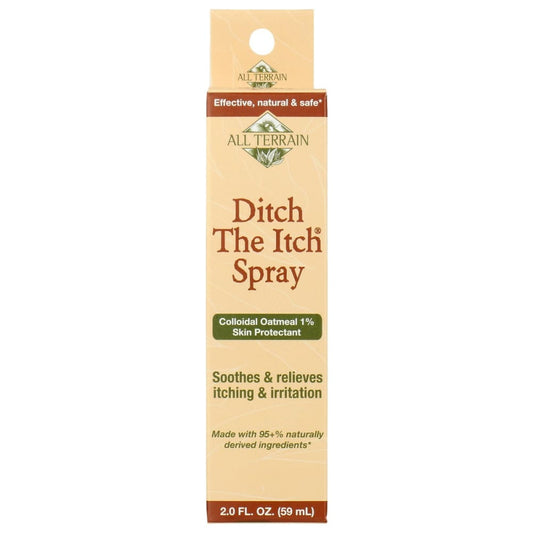 ALL TERRAIN: Ditch The Itch Spray 2 oz - Beauty & Body Care > First Aid and Therapeutic Topicals - ALL TERRAIN