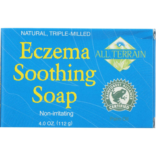 ALL TERRAIN: Eczema Soothing Soap 4 oz (Pack of 4) - Grocery > Natural Snacks > Snacks - ALL TERRAIN