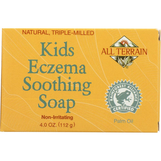 ALL TERRAIN: Kids Eczema Soothing Soap 4 oz (Pack of 4) - Grocery > Natural Snacks > Snacks - ALL TERRAIN