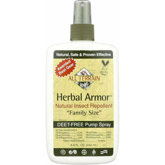 All Terrain All Terrain Spray Insect Repellent Herbal Armor, 8 oz
