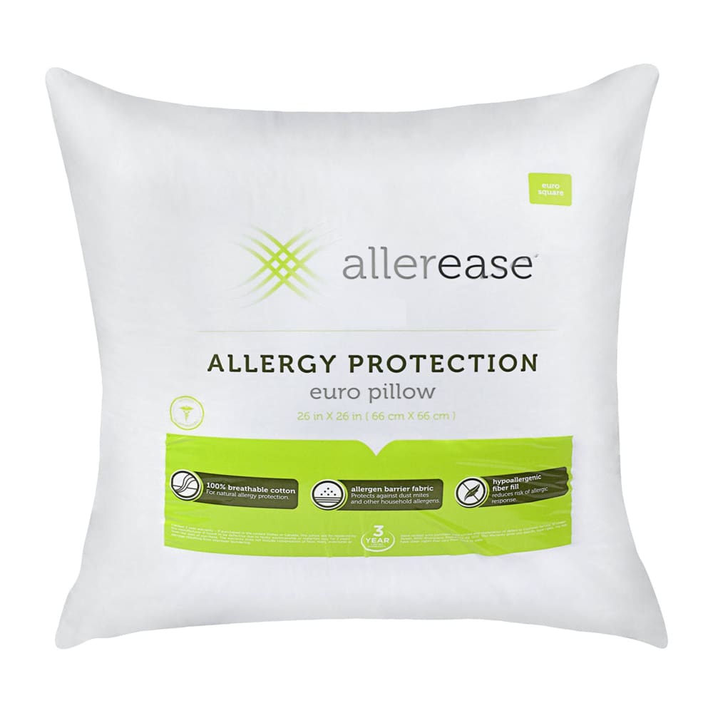 AllerEase Allergy Protection Euro Size Pillow - AllerEase