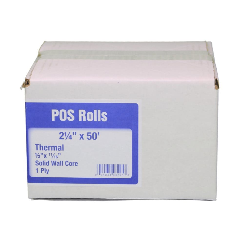 Alliance Thermal Paper Receipt Rolls 2 1/4 x 50’ White 50 Rolls - Copy & Multipurpose Paper - Alliance