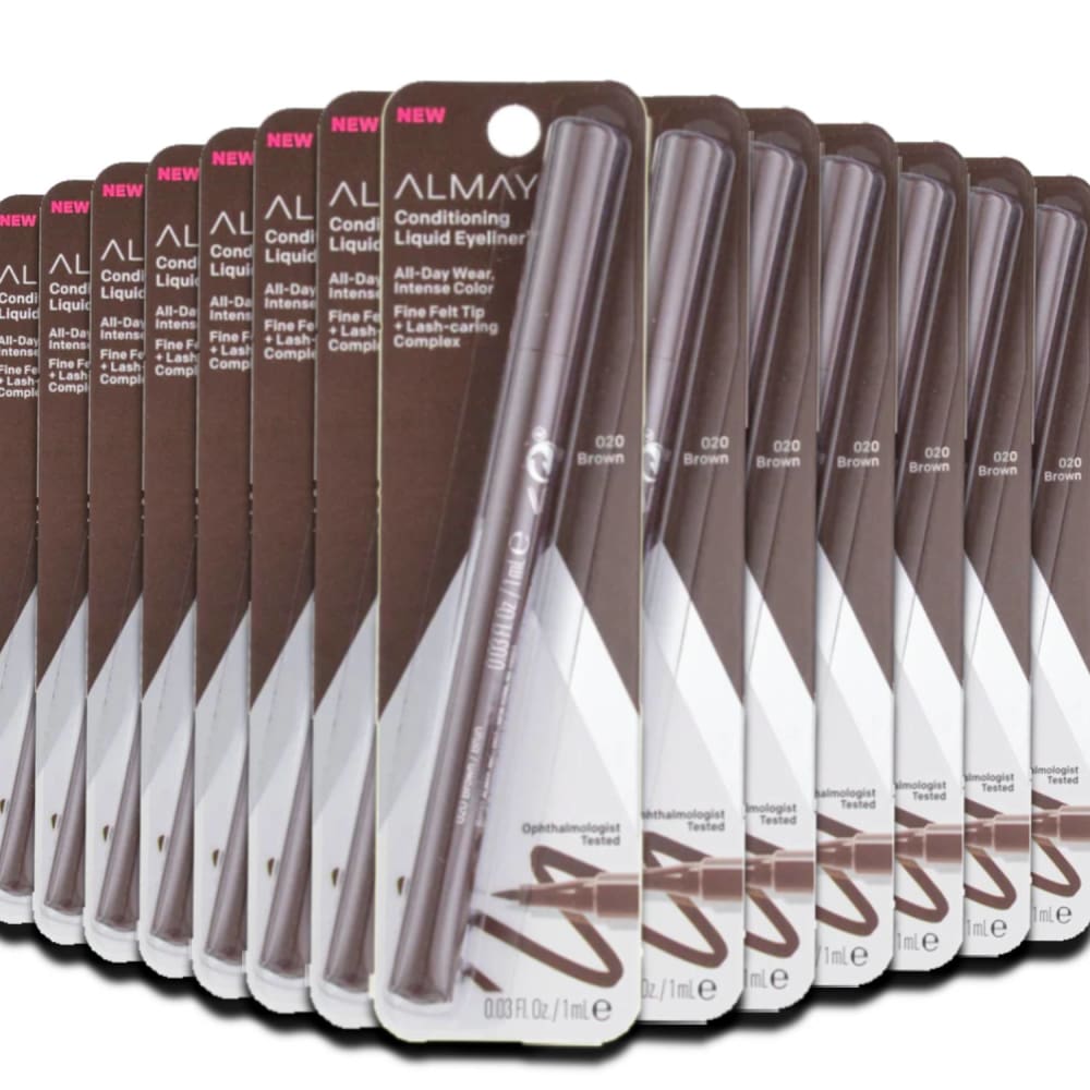 Almay Conditioning Liquid Eyeliner Brown (020) 0.03 fl oz 24 Pack - Wholesale - Eye liner - Almay