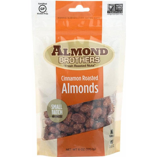 Almond Brothers Almond Brothers Almonds-Whole Cinnamon, 6 oz