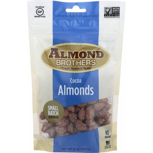 Almond Brothers Almond Brothers Almonds-Whole Cocoa, 6 oz