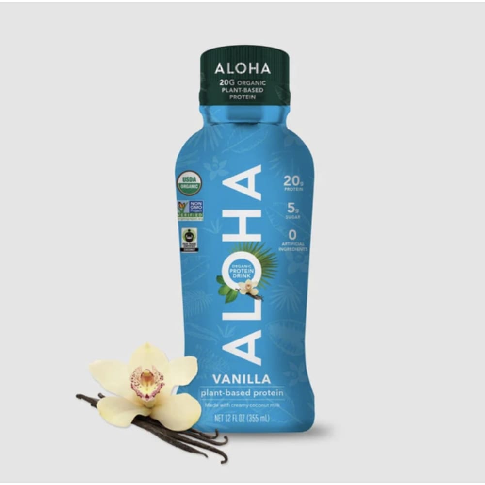 ALOHA: Protein Rtd Vanilla 12.3 fo - Vitamins & Supplements > Protein Supplements & Meal Replacements - Aloha