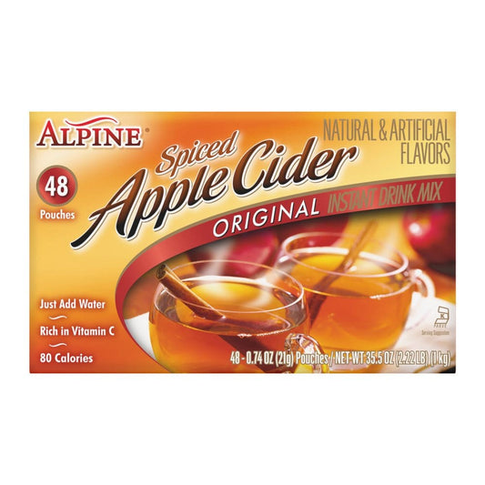 Alpine Spiced Apple Cider Instant Drink Mix (48 pk.) - New Items - Alpine