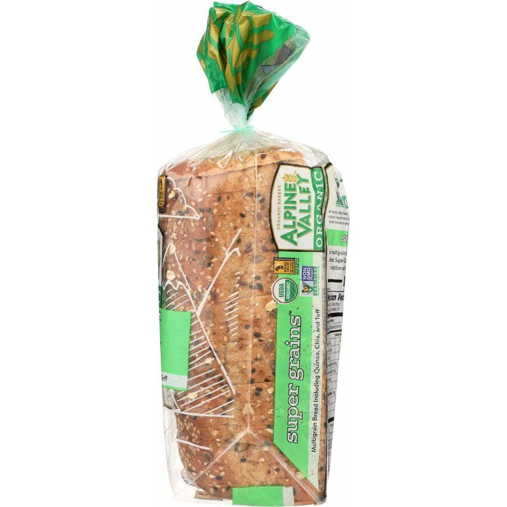 Alpine Valley Alpine Valley Bread Organic Super Grain, 18 oz