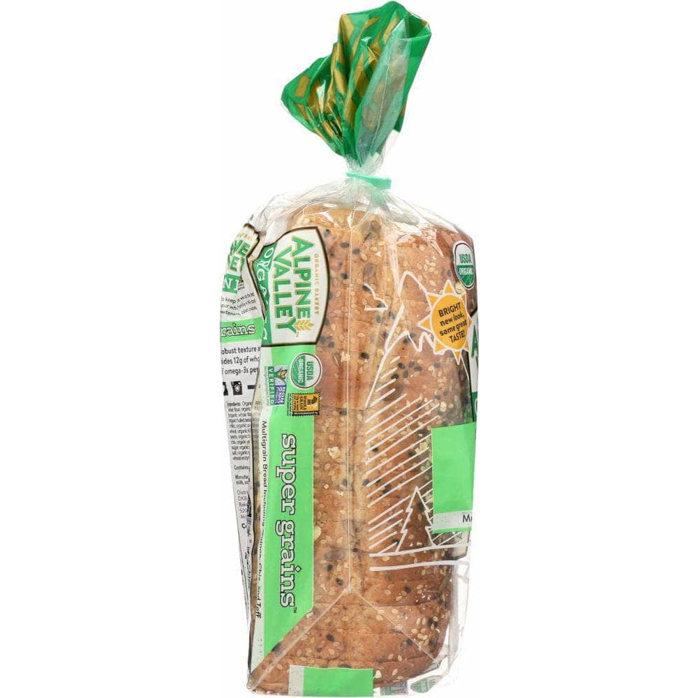 Alpine Valley Alpine Valley Bread Organic Super Grain, 18 oz