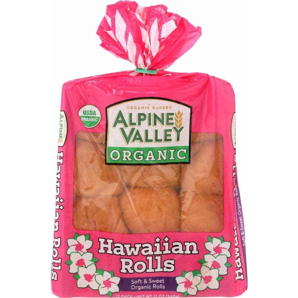 Alpine Valley Alpine Valley Organic Hawaiian Rolls, 12 oz