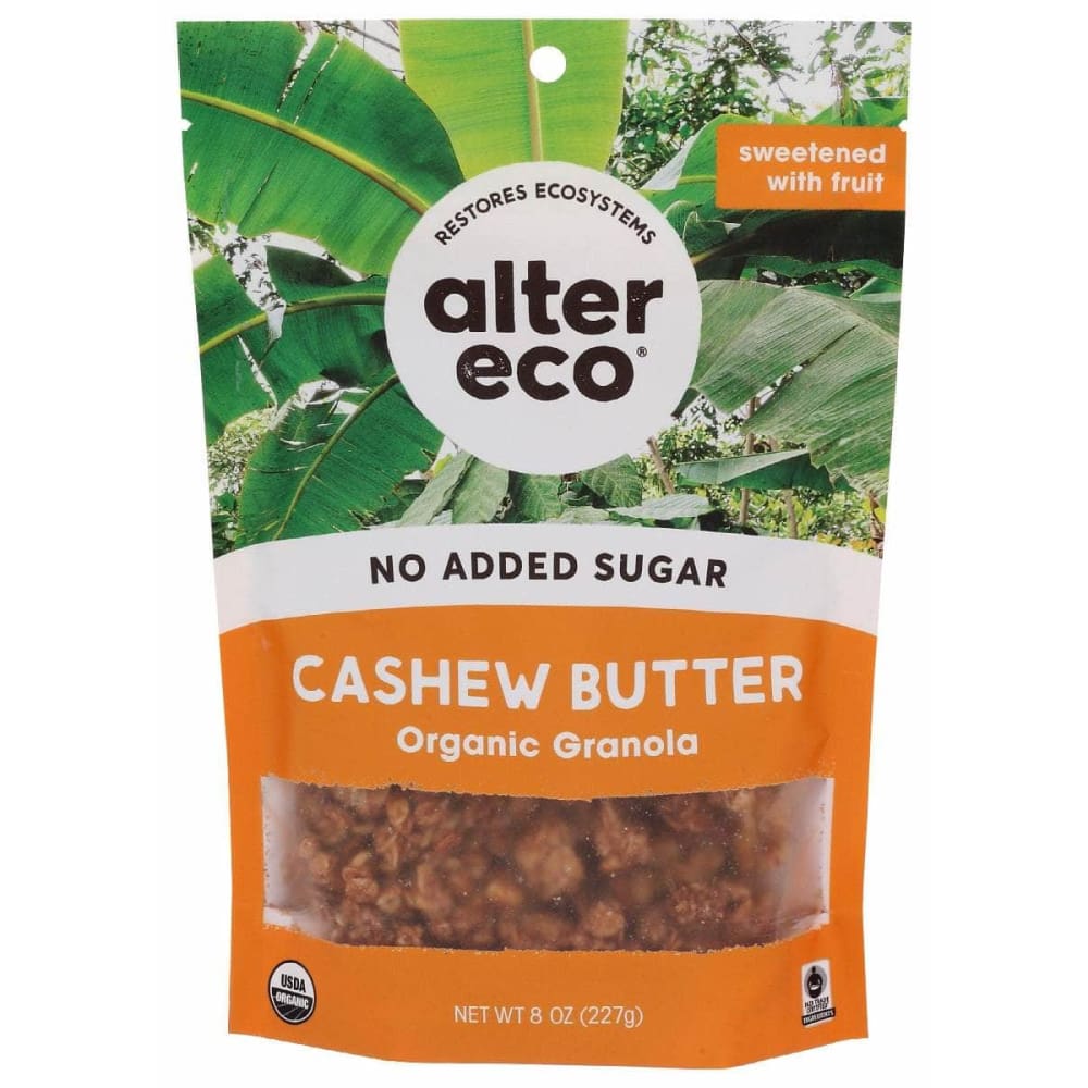 ALTER ECO Grocery > Breakfast > Breakfast Foods ALTER ECO: Cashew Butter Organic Granola, 8 oz