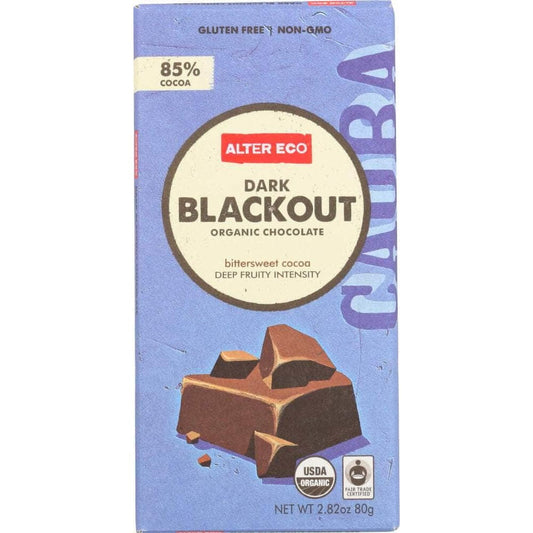 Alter Eco Alter Eco Organic Chocolate Dark Blackout, 2.82 oz