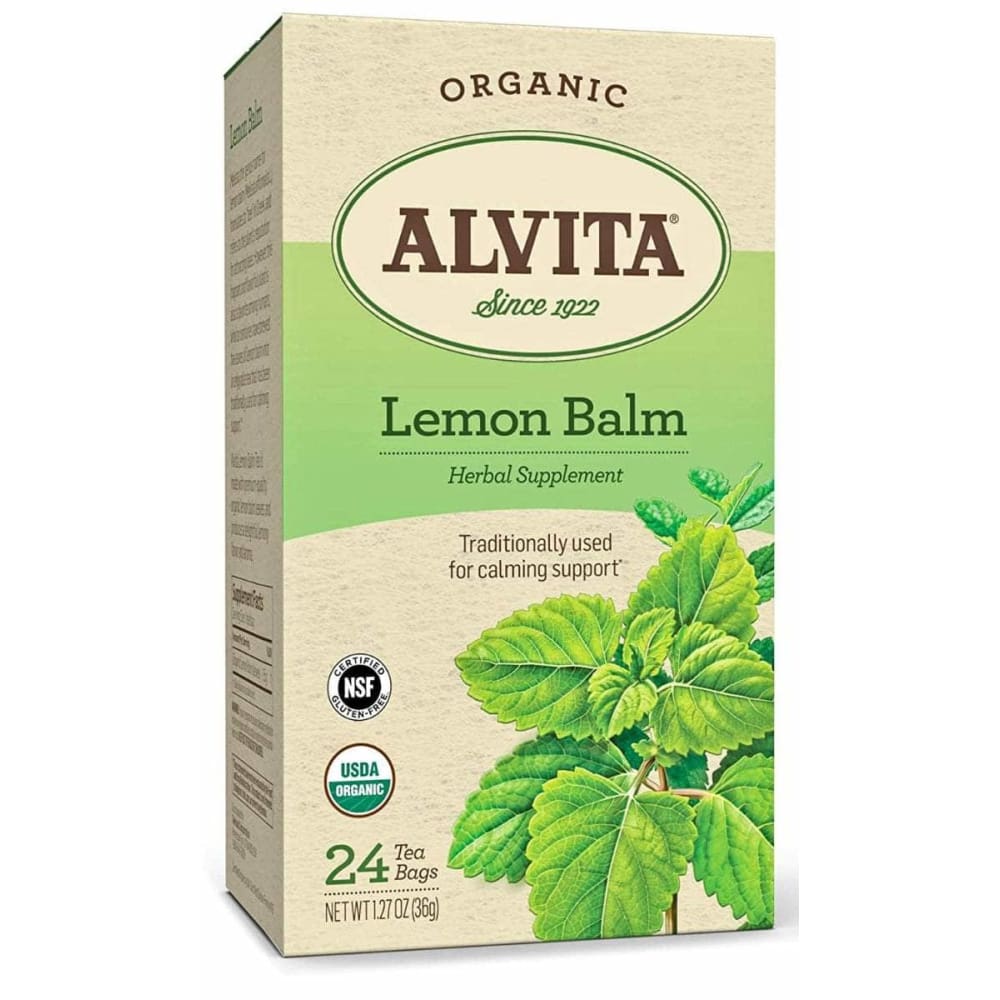 ALVITA: Tea Lemon Balm Organic, 24 ea Grocery > Beverages > Coffee, Tea & Hot Cocoa ALVITA: Tea Lemon Balm Organic, 24 ea