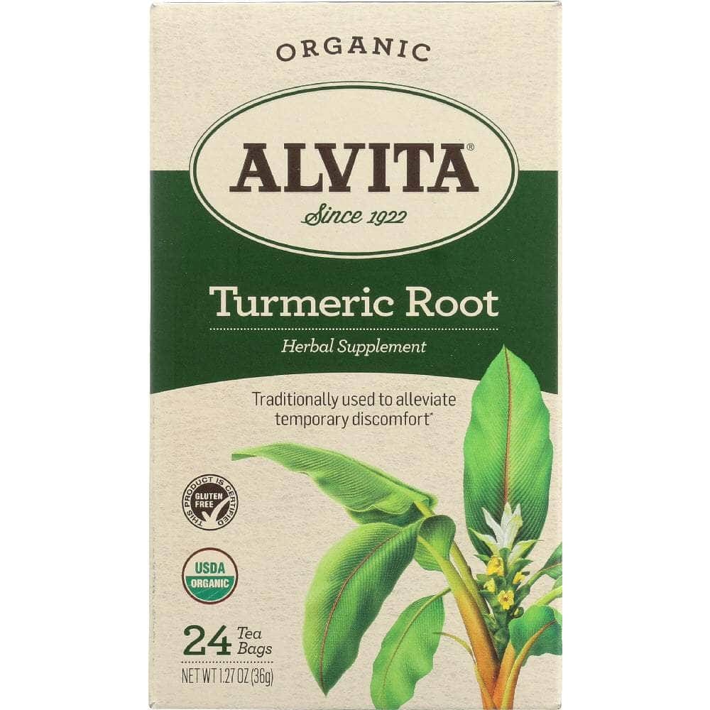 Alvita Alvita Teas Organic Turmeric Root Caffeine Free 24 Tea Bags, 1.27 oz