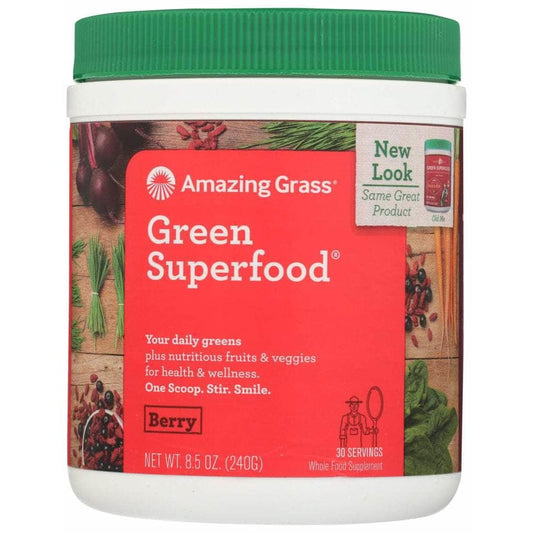 Amazing Grass Amazing Grass Green Superfood Berry Flavor, 8.50 Oz