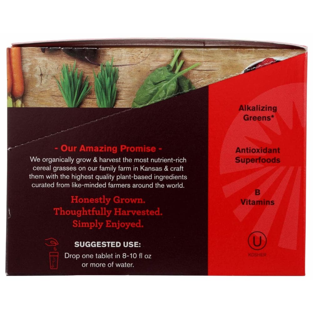 AMAZING GRASS Health > Vitamins & Supplements AMAZING GRASS: Green Superfood Effervescent Greens Berry Flavor, 1 bx