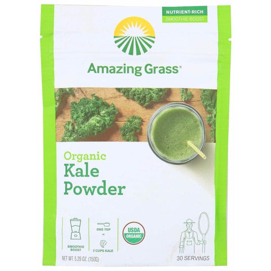 AMAZING GRASS Vitamins & Supplements > Miscellaneous Supplements AMAZING GRASS Kale Powder 30Serv Org, 5.29 oz