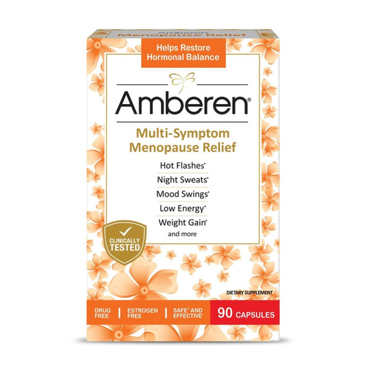 Amberen Multi-Symptom Menopause Relief 90 ct. - Home/Health & Beauty/Vitamins & Supplements/Women’s Vitamins/ - Unbranded