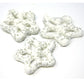 American Confections Snowflake Yogurt Pretzels 15lb - Seasonal/Christmas Items - American Confections
