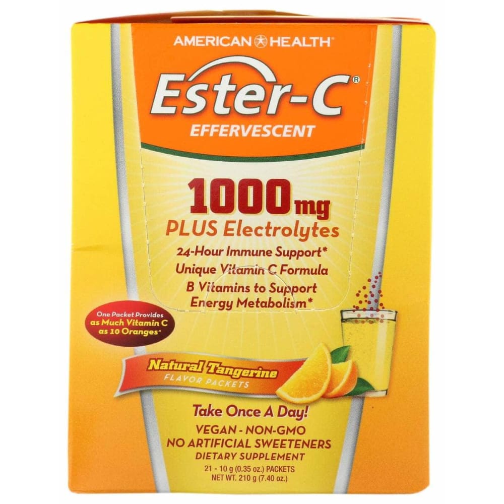 AMERICAN HEALTH American Health Ester-C 1000Mg Effervescent Tangerine, 21 Ea