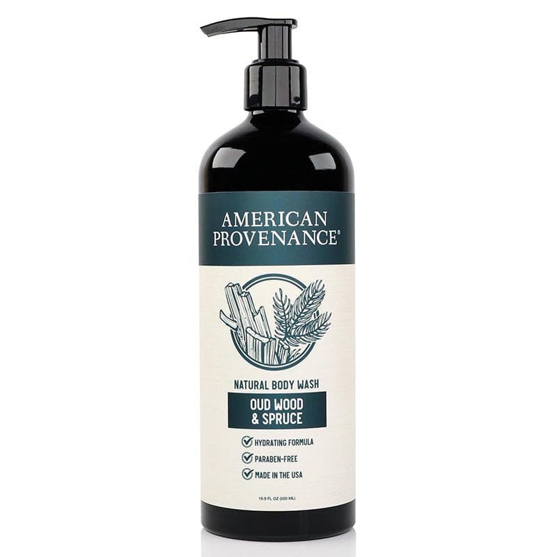 AMERICAN PROVENANCE: Oud Wood and Spruce Body Wash 16.91 fo - Beauty & Body Care > Soap and Bath Preparations > Body Wash - AMERICAN
