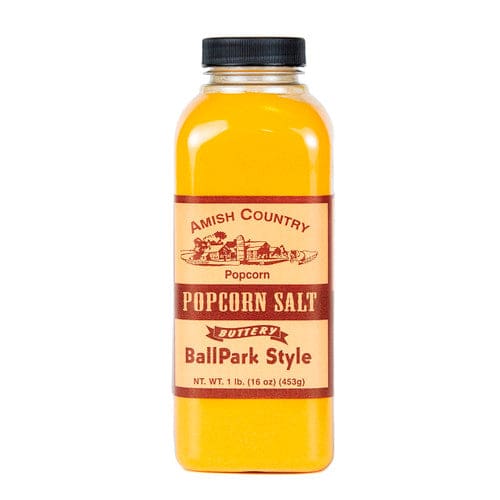 Amish Country Popcorn BallPark Style Butter Salt 16oz (Case of 12) - Snacks/Popcorn - Amish Country Popcorn
