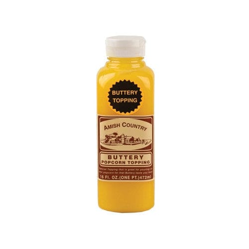 Amish Country Popcorn Buttery Popcorn Topping 16oz (Case of 12) - Snacks/Popcorn - Amish Country Popcorn