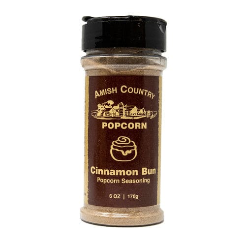 Amish Country Popcorn Cinnamon Bun Seasoning 6oz (Case of 12) - Snacks/Popcorn - Amish Country Popcorn