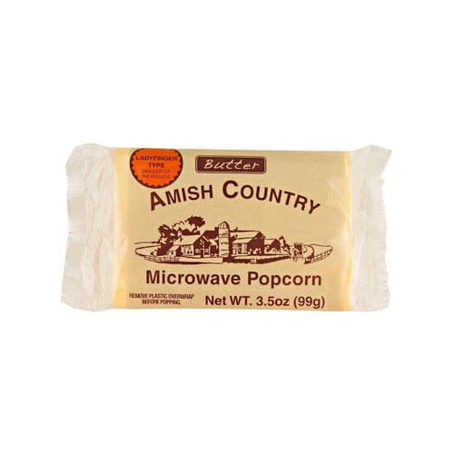Amish Country Popcorn Ladyfinger Microwave Popcorn 6-3.5oz (Case of 10) - Snacks/Popcorn - Amish Country Popcorn