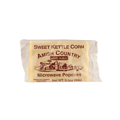 Amish Country Popcorn Sweet Kettle Microwave Popcorn 6-3.5oz (Case of 10) - Snacks/Popcorn - Amish Country Popcorn
