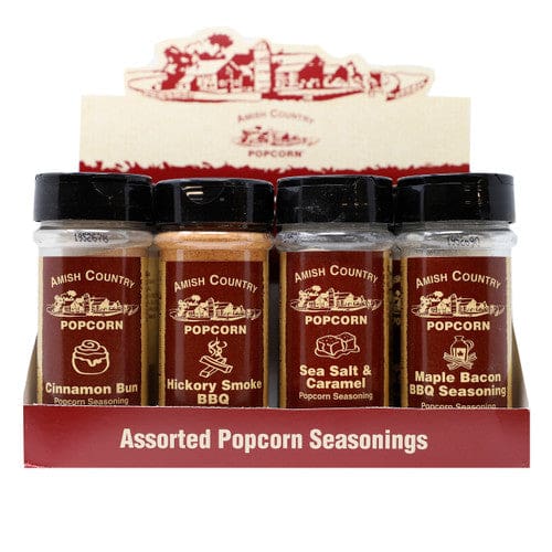 Amish Country Popcorn Sweet & Salty Popcorn Seasonings Display 12ct - Snacks/Popcorn - Amish Country Popcorn