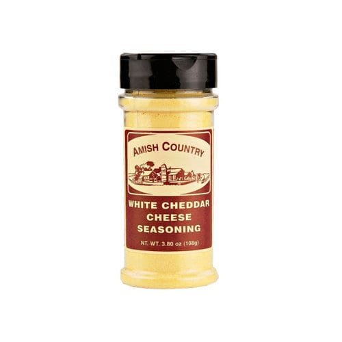 Amish Country Popcorn White Cheddar Cheese Seasoning 3.8oz (Case of 12) - Snacks/Popcorn - Amish Country Popcorn