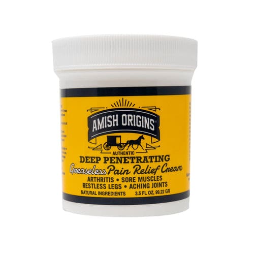 Amish Origins Deep Penetrating Pain Relief Cream 3.5oz (Case of 12) - Misc/Personal Care - Amish Origins