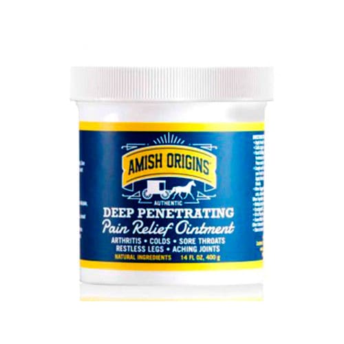 Amish Origins Deep Penetrating Pain Relief Ointment 14oz (Case of 12) - Misc/Personal Care - Amish Origins