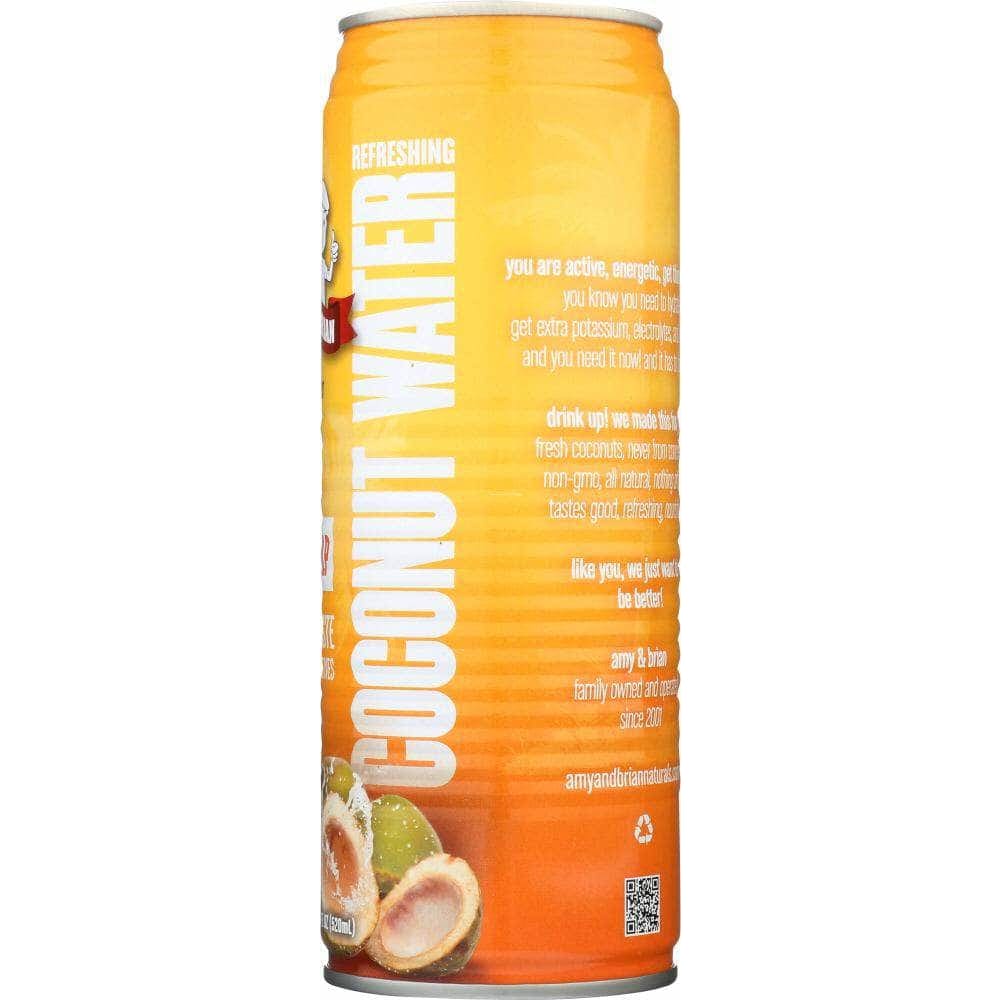 Amy & Brian Amy And Brian Coconut Juice with Pulp, 17.5 oz