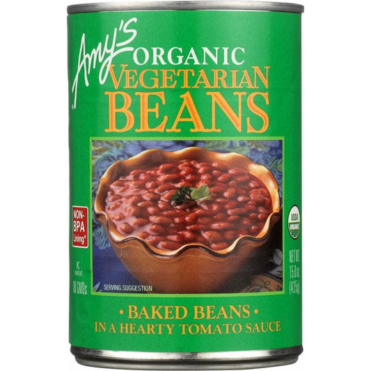 Amys Amys Bean Baked Vegetarian Gluten Free Organic, 15 oz