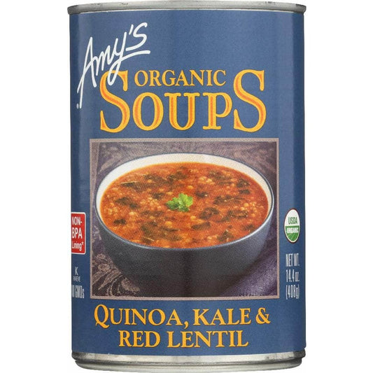 AMYS Amy'S Organic Quinoa, Kale, And Red Lentil Soup, 14.4 Oz